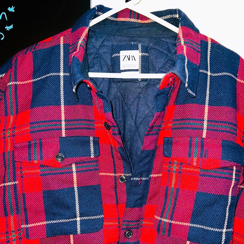 BRAND NEW XL Flannel Overcoat. Only worn once.